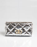 Bolsa Média Serena Couro Metalizado Silver WOOW
