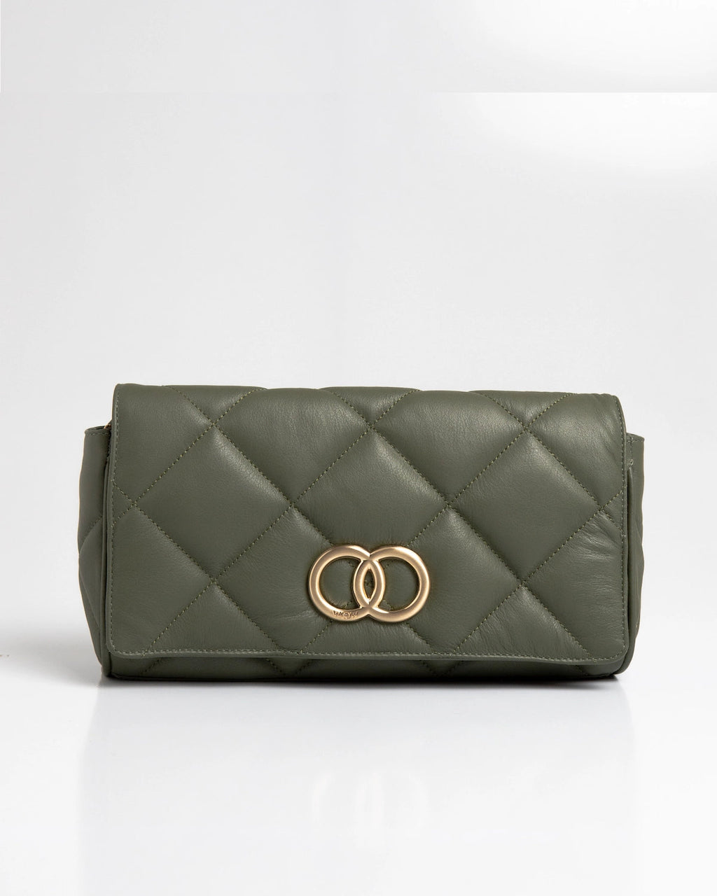 Bolsa Média Serena Couro Verde WOOW