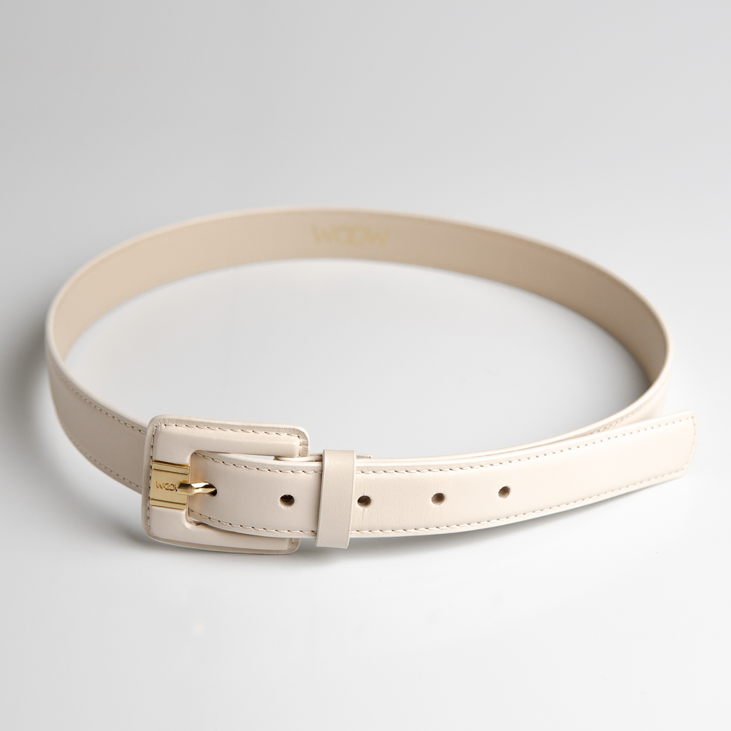 Cinto Eva Off White WOOW