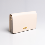 Bolsa mini Aura Couro Off White WOOW
