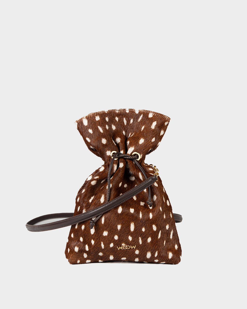 Bolsa Média Rafa Couro Bambi WOOW