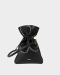 Bolsa Média Rafa Couro Preto WOOW