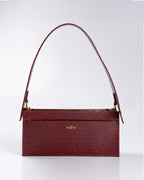 Bolsa Média Margô Couro Bordô WOOW