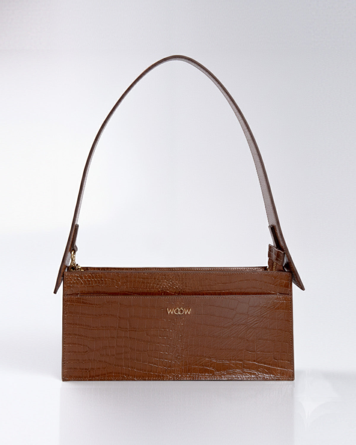 Bolsa Média Margô Couro Ambar WOOW