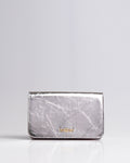Bolsa Pequena Aura Couro Silver WOOW