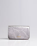 Bolsa Pequena Aura Couro Silver WOOW