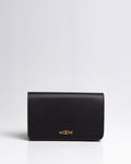 Bolsa Pequena Aura Couro Preto WOOW
