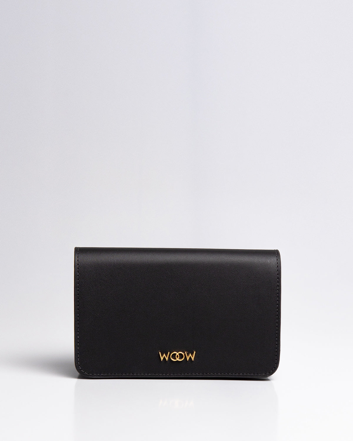 Bolsa Pequena Aura Couro Preto WOOW