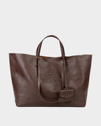 Bolsa Grande Milano Couro Chocolate WOOW